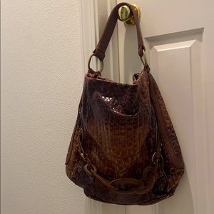 49 Square Miles Brown Leather Purse